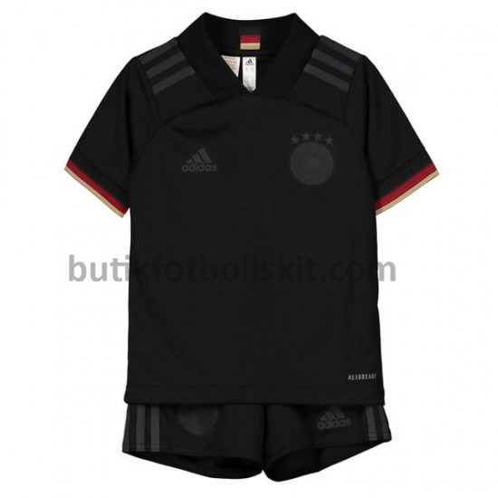 Tyskland Barn Borta Matchtröja EM 2020 Kortärmad