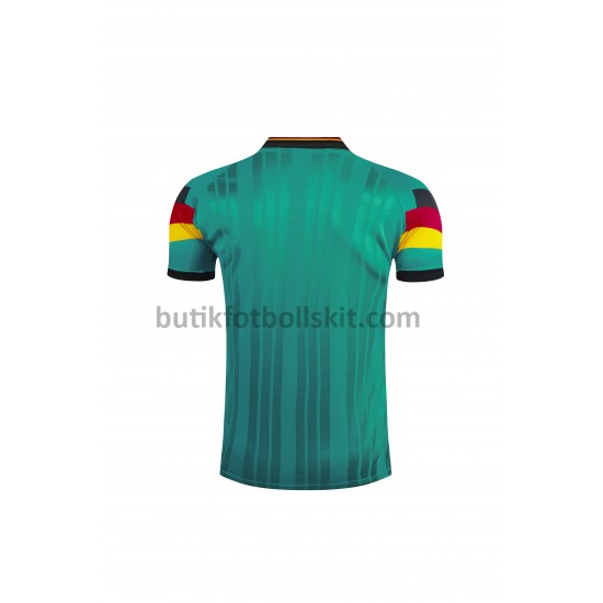 Tyskland Retro Borta Matchtröja 1992 Kortärmad