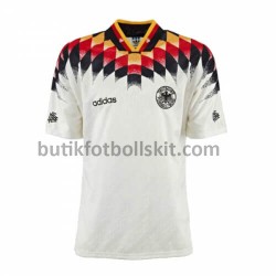 Tyskland Retro Hemma Matchtröja 1994 Kortärmad