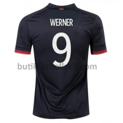 Tyskland Werner 9 Borta Matchtröja EM 2020 Kortärmad