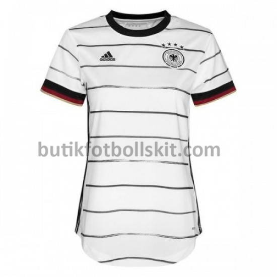 Tyskland Dam Hemma Matchtröja EM 2020 Kortärmad