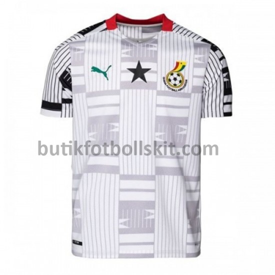Ghana Hemma Matchtröja 2020-2021 Kortärmad