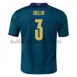 Italien Giorgio Chiellini 3 Tredje Matchtröja EM 2020 Kortärmad
