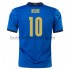 Italien Insigne 10 Hemma Matchtröja EM 2020 Kortärmad