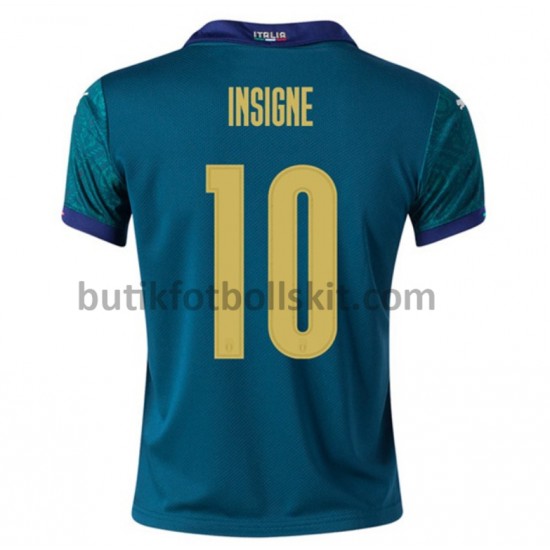 Italien Insigne 10 Tredje Matchtröja EM 2020 Kortärmad