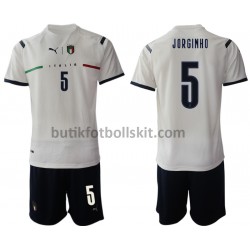 Italien Manuel Locatelli 5 Barn Borta Matchtröja 2021/22 Kortärmad