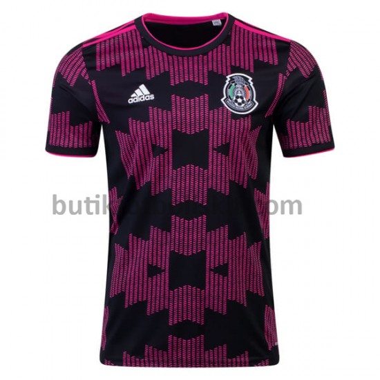 Mexiko Hemma Matchtröja 2021 Kortärmad