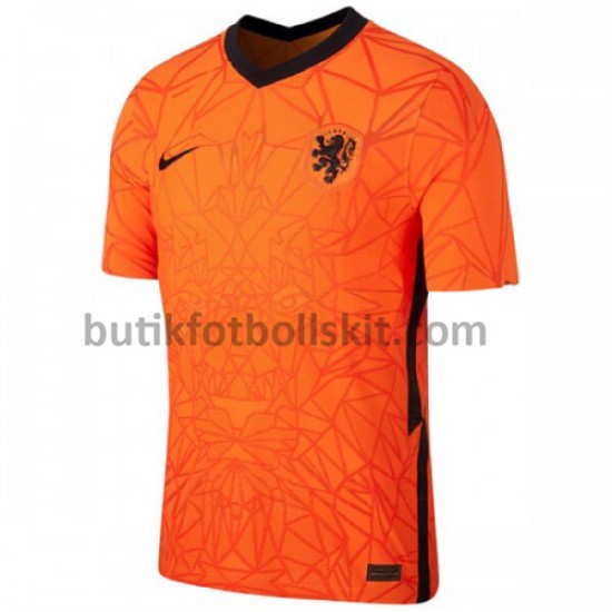Nederländerna Hemma Matchtröja EM 2020 Kortärmad