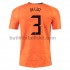 Nederländerna MATTHIJS DE LIGT 3 Hemma Matchtröja EM 2020 Kortärmad