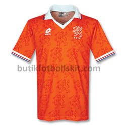 Nederländerna Retro Hemma Matchtröja 1996 Kortärmad