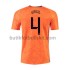 Nederländerna VIRGIL 4 Hemma Matchtröja EM 2020 Kortärmad