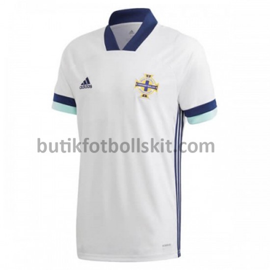 Nordirland Borta Matchtröja 2020-2021 Kortärmad