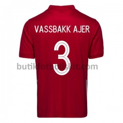 Norge Kristoffer Ajer 3 Hemma Matchtröja 2020-2021 Kortärmad