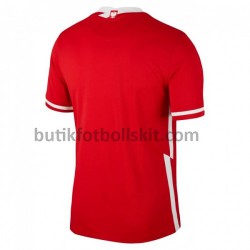 Polen Borta Matchtröja EM 2020 Kortärmad