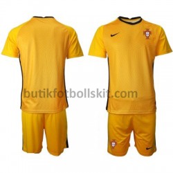 Portugal Målvakt Barn Borta Matchtröja EM 2020 Kortärmad