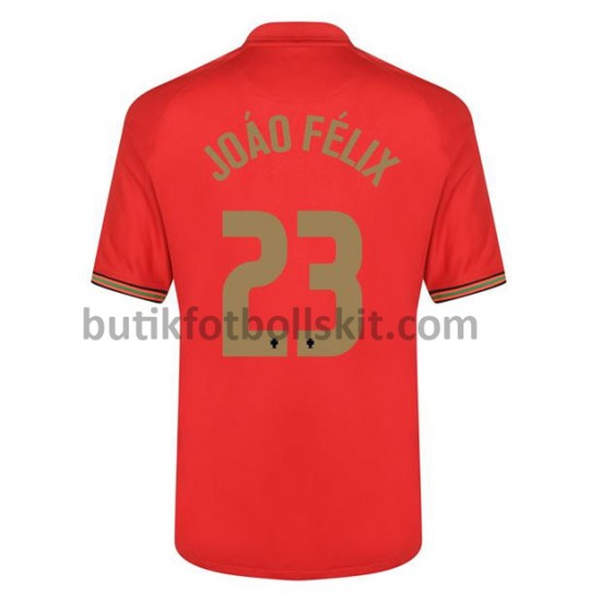Portugal João Félix 23 Hemma Matchtröja EM 2020 Kortärmad