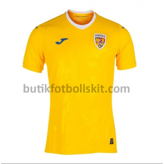 Rumänien Hemma Matchtröja 2021 Kortärmad
