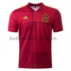 Spanien Hemma Matchtröja EM 2020 Kortärmad