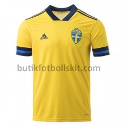 Sverige Hemma Matchtröja EM 2020 Kortärmad