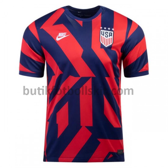 USA Borta Matchtröja 2021/22 Kortärmad