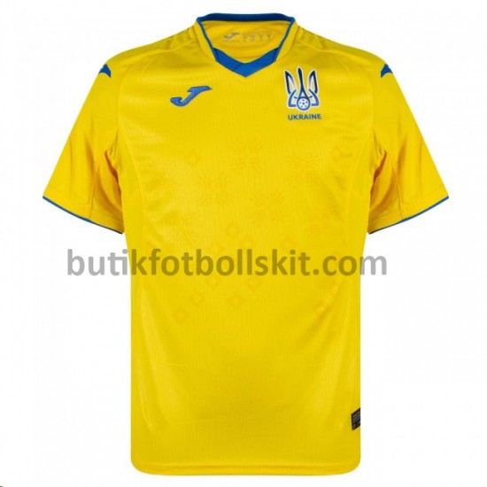 Ukraina Hemma Matchtröja 2020-2021 Kortärmad