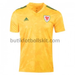 Wales Borta Matchtröja EM 2020 Kortärmad