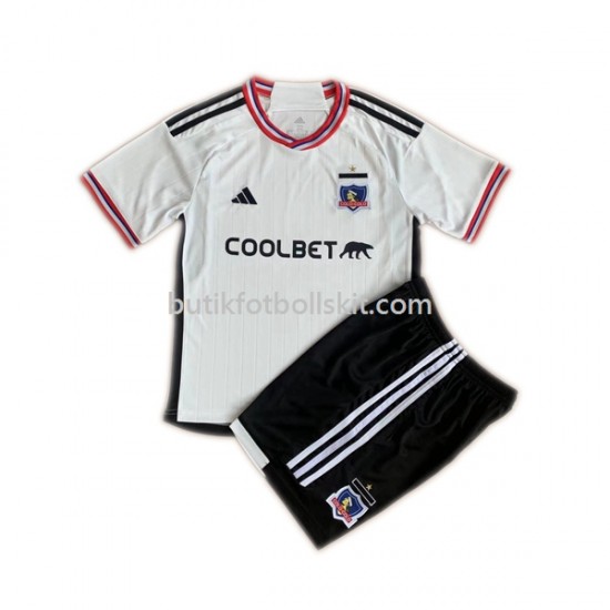 Colo-Colo Barn Hemma Matchtröja 2023 Kortärmad
