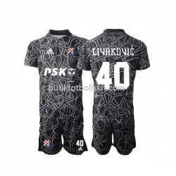 Dinamo Zagreb Livakovic 40 Målvakt Barn Hemma Matchtröja 2022/23 Kortärmad