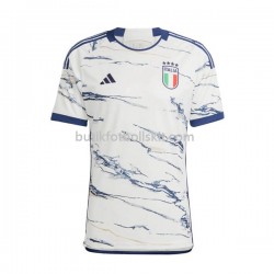 Italien Män Borta Matchtröja 2023 Kortärmad