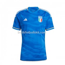 Italien Män Hemma Matchtröja 2023 Kortärmad
