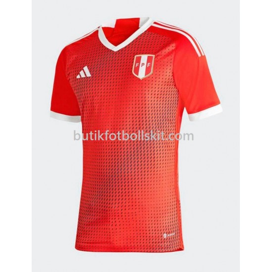 Peru Män Borta Matchtröja 2023 Kortärmad