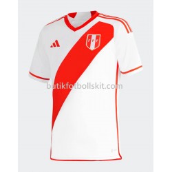 Peru Män Hemma Matchtröja 2023 Kortärmad