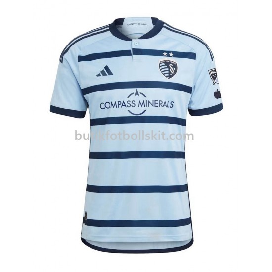 Sporting Kansas City Män Hemma Matchtröja 2023/24 Kortärmad