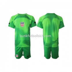 USA Målvakt Barn Fjärdes Matchtröja World Cup 2022 Kortärmad