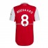 Arsenal Odegaard 8 Hemma Matchtröja 2022/23 Kortärmad