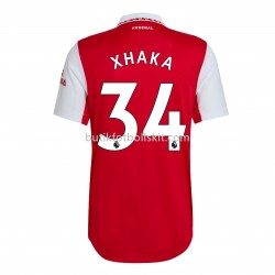 Arsenal Xhaka 34 Hemma Matchtröja 2022/23 Kortärmad