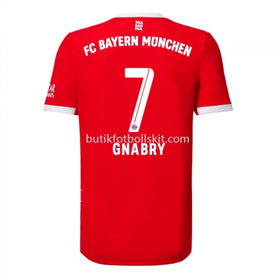 Bayern München Gnabry 7 Hemma Matchtröja 2022/23 Kortärmad