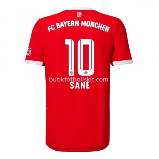 Bayern München Sane 10 Hemma Matchtröja 2022/23 Kortärmad