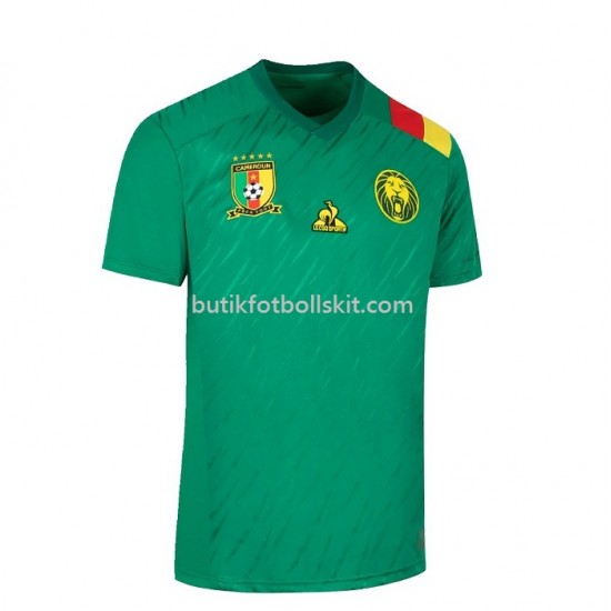 Kamerun Hemma Matchtröja World Cup 2022 Kortärmad