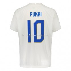Finland PUKKI 10 Hemma Matchtröja 2022 Kortärmad