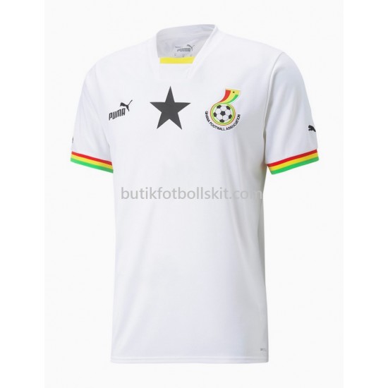 Ghana Hemma Matchtröja World Cup 2022 Kortärmad