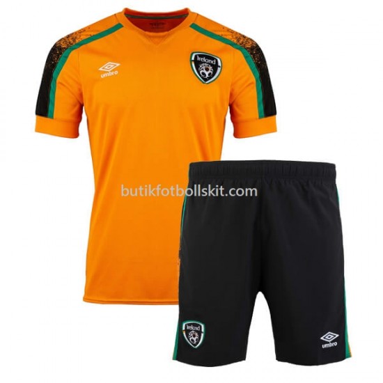 Irland Barn Borta Matchtröja 2022 Kortärmad