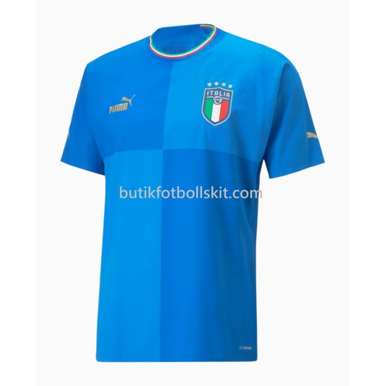 Italien Hemma Matchtröja 2022 Kortärmad