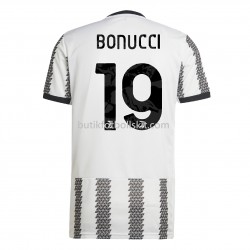 Juventus Bonucci 19 Hemma Matchtröja 2022/23 Kortärmad