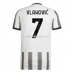 Juventus Vlahovic 7 Hemma Matchtröja 2022/23 Kortärmad