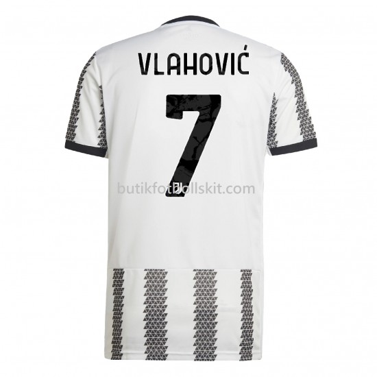 Juventus Vlahovic 7 Hemma Matchtröja 2022/23 Kortärmad