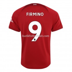 Liverpool Firmino 9 Hemma Matchtröja 2022/23 Kortärmad
