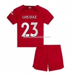Liverpool Diaz 23 Barn Hemma Matchtröja 2022/23 Kortärmad