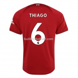 Liverpool Thiago 6 Hemma Matchtröja 2022/23 Kortärmad
