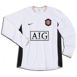 Manchester United Borta Matchtröja 2006-2007 Kortärmad